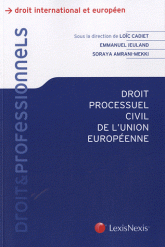 Droit Processuel Civil de l'Union Européenne